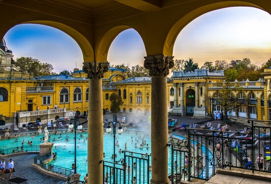 Enter the world of Széchenyi Bath